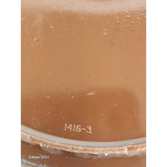 Vintage Tupperware Brown Plastic Pitcher With Handle - Made In USA NO. 1416-3 no - Picture 12 of 13